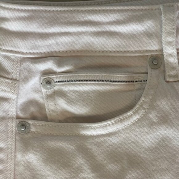 VINEYARD VINES Delaney Denim Mini Skirt White 8 - Picture 8 of 16